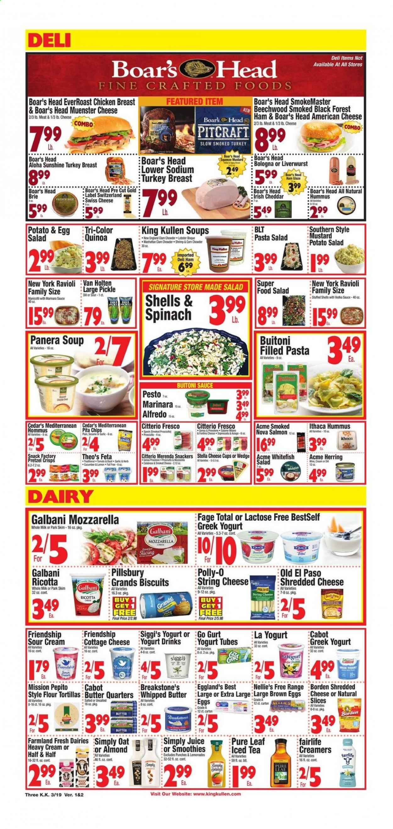 King Kullen Weekly Ad Flyer March 19 to March 25