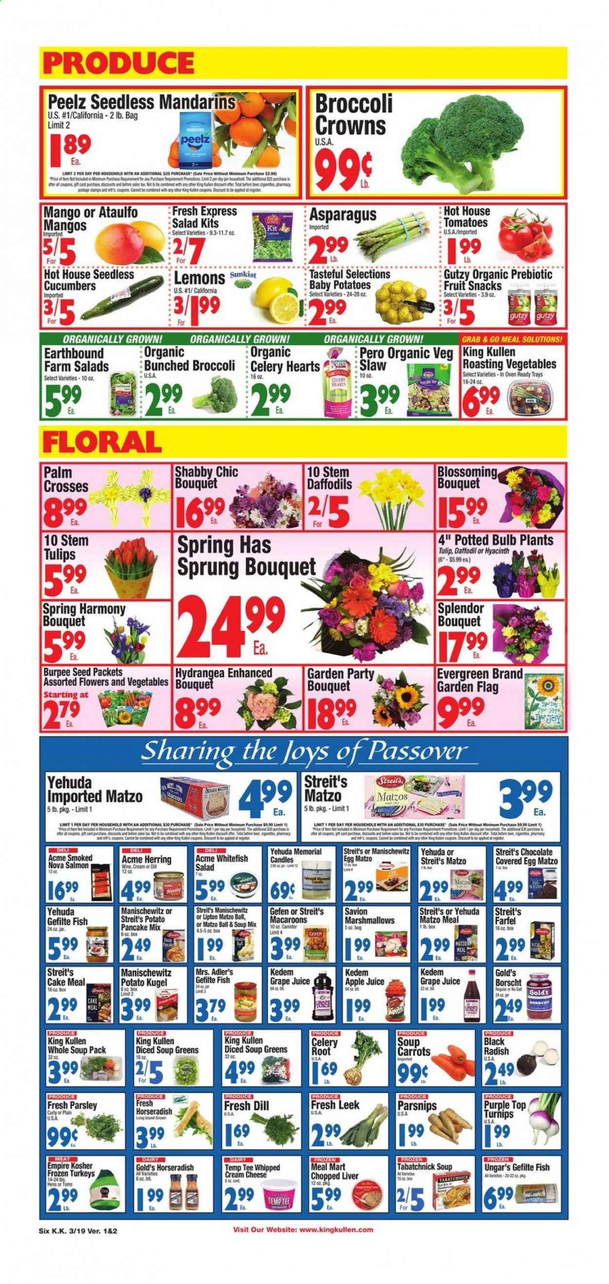 King Kullen Weekly Ad Flyer March 19 to March 25