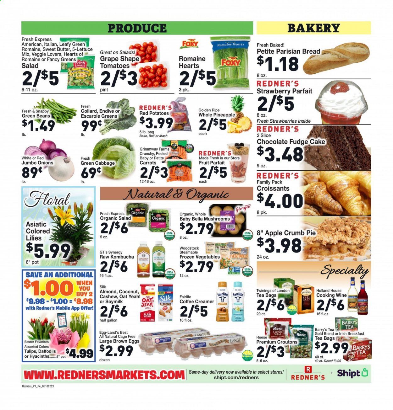 Redner's Markets Weekly Ad Flyer March 18 to March 24