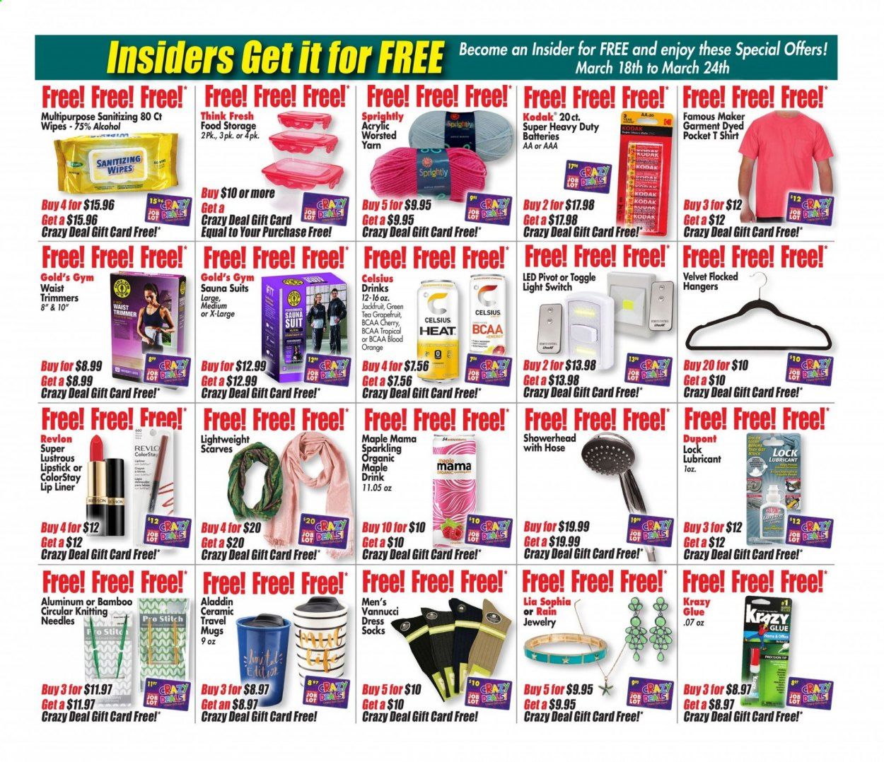 Ocean State Job Lot Weekly Ad Flyer March 18 to March 24