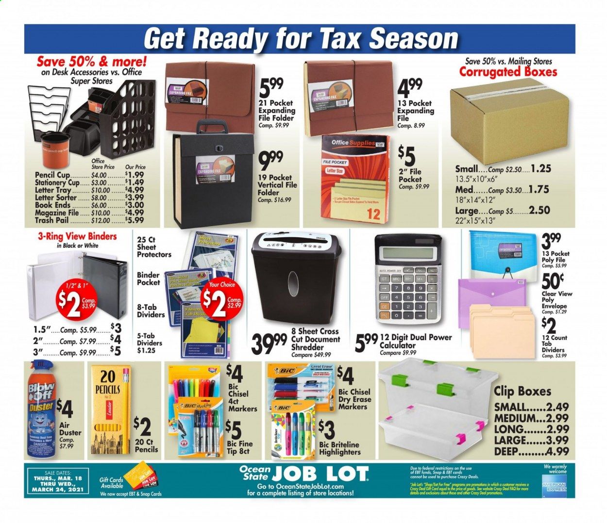Ocean State Job Lot Weekly Ad Flyer March 18 to March 24
