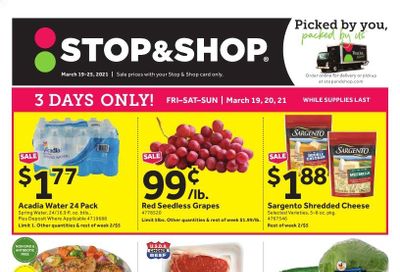 Stop & Shop (MA) Weekly Ad Flyer March 19 to March 25