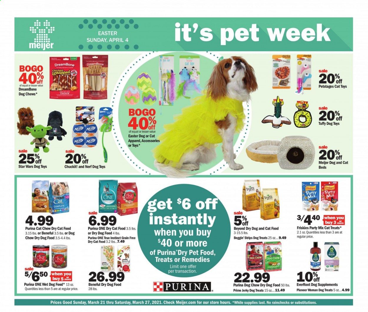Meijer (IL, IN, KY, MI, OH, WI) Weekly Ad Flyer March 21 to March 27