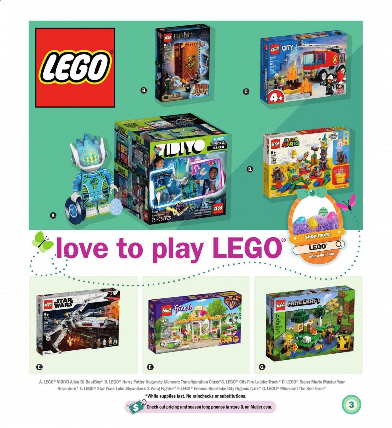Meijer (IL, IN, KY, MI, OH, WI) Weekly Ad Flyer March 21 to April 3