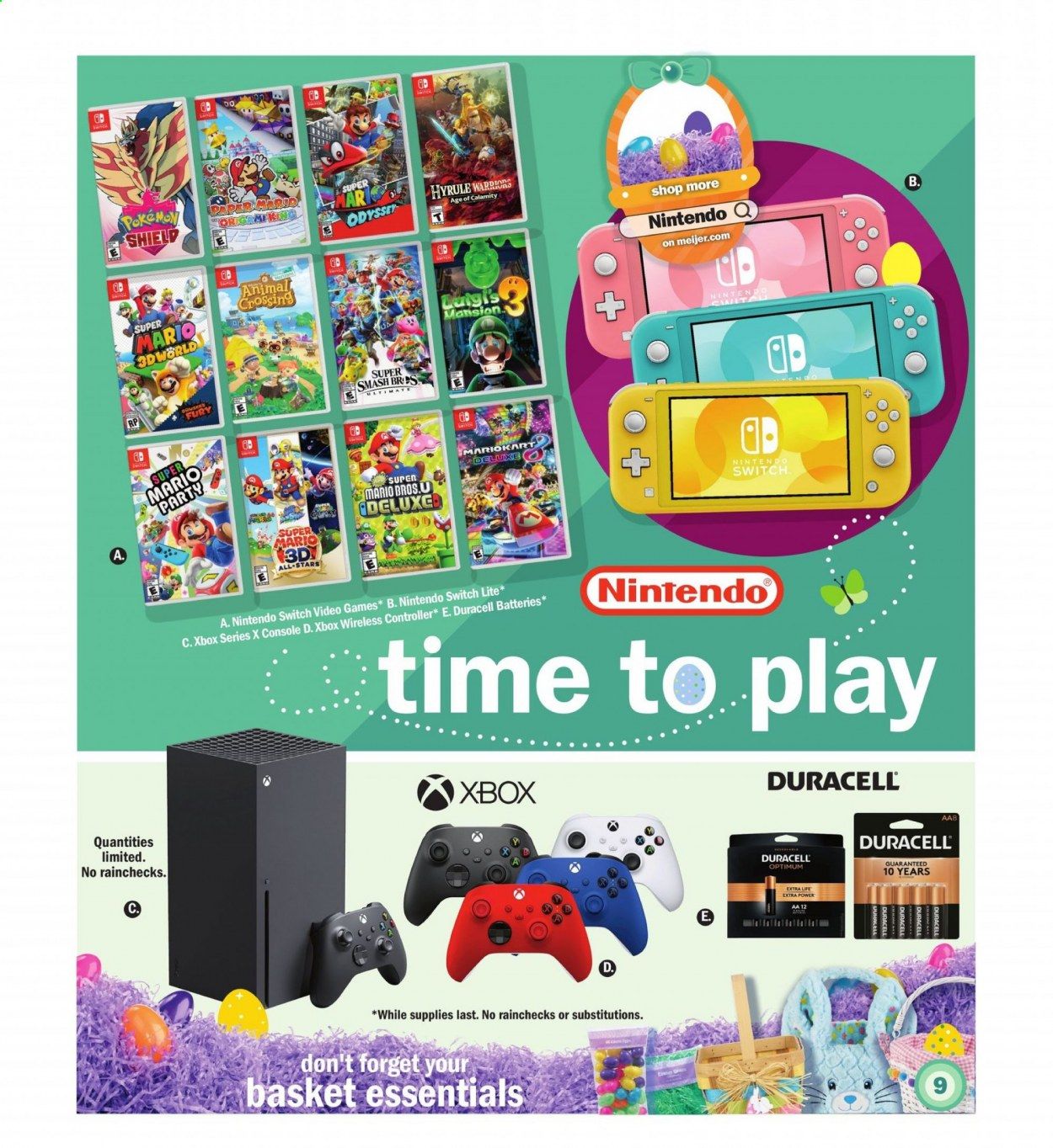 Meijer (IL, IN, KY, MI, OH, WI) Weekly Ad Flyer March 21 to April 3
