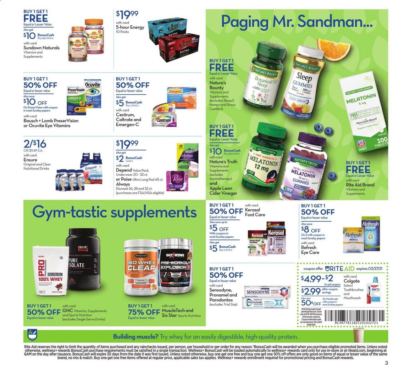 RITE AID Weekly Ad Flyer March 21 to March 27