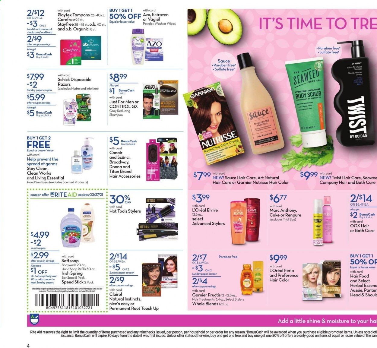 RITE AID Weekly Ad Flyer March 21 to March 27
