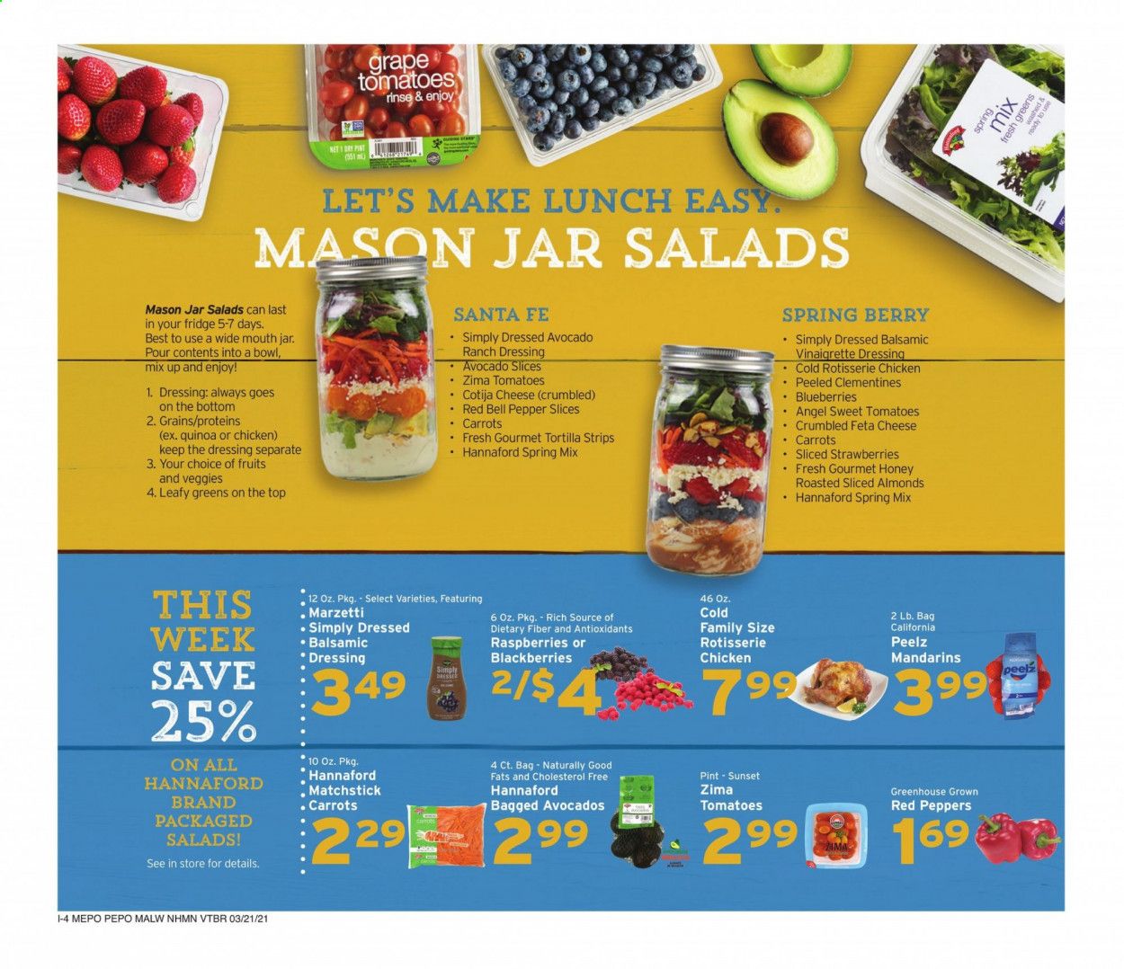 Hannaford (ME) Weekly Ad Flyer March 21 to March 27