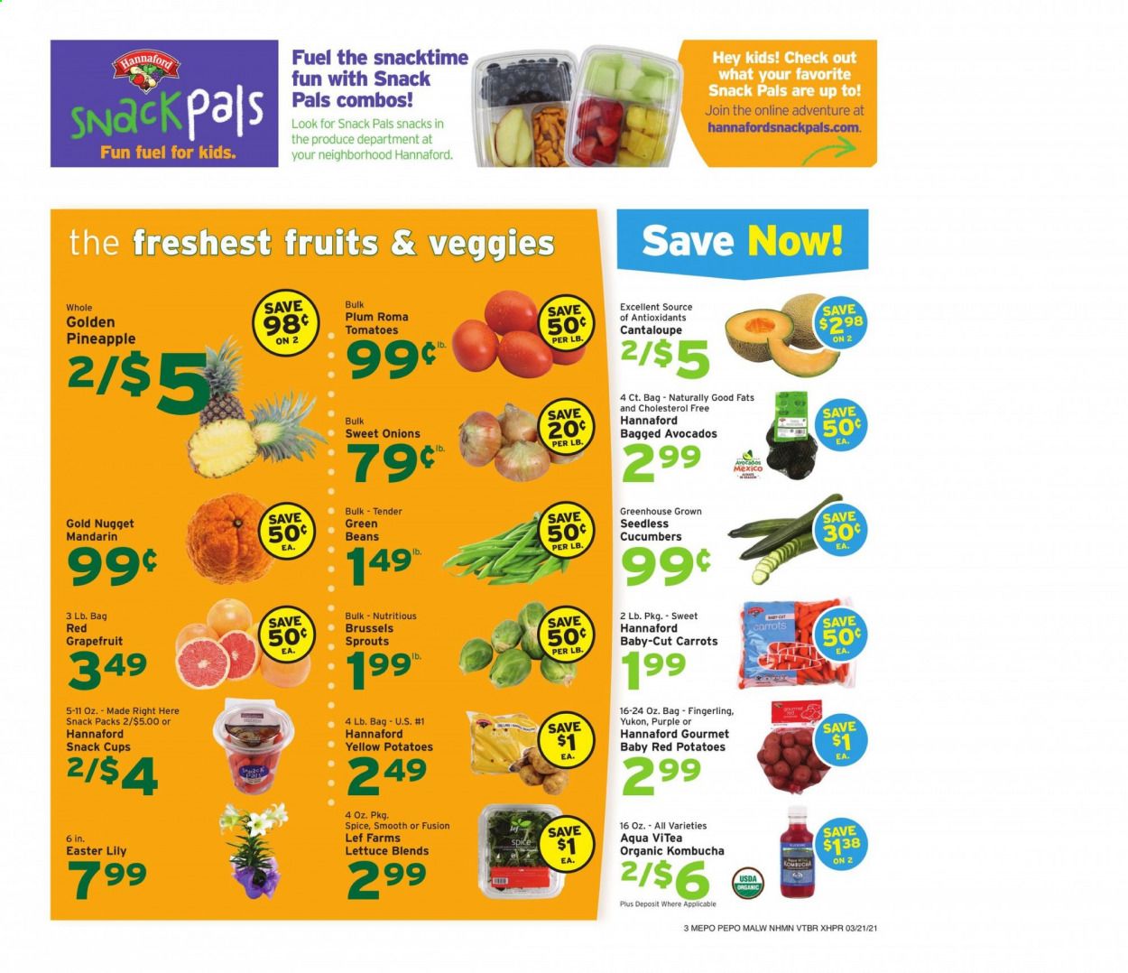 Hannaford (ME) Weekly Ad Flyer March 21 to March 27