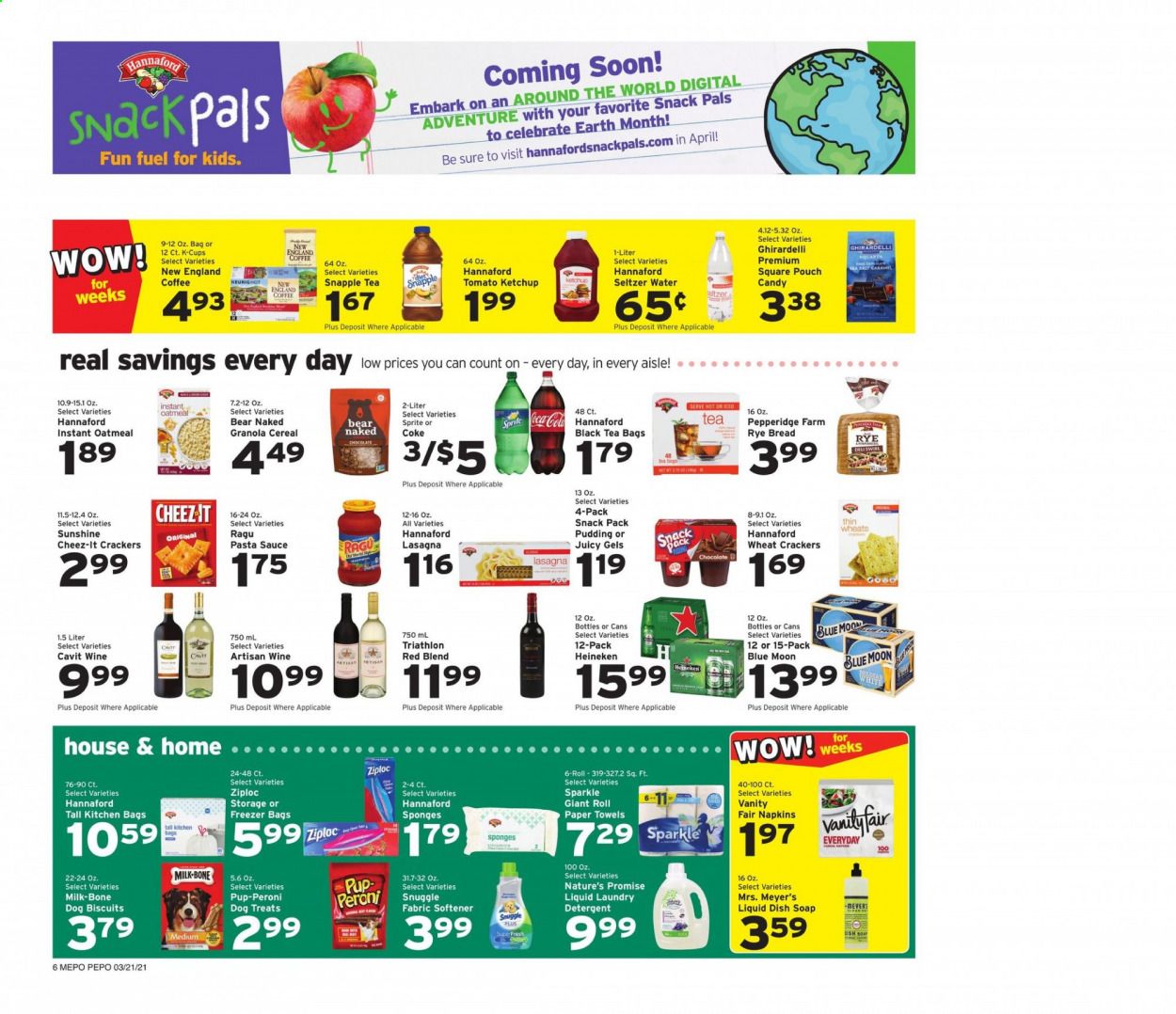 Hannaford (ME) Weekly Ad Flyer March 21 to March 27