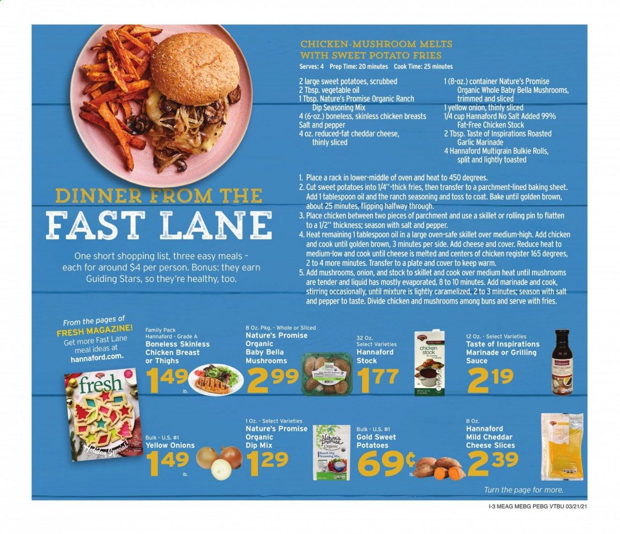Hannaford (VT) Weekly Ad Flyer March 21 to March 27