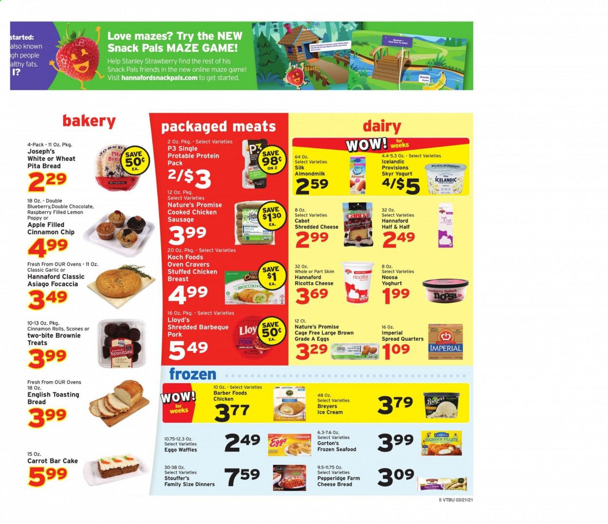 Hannaford (VT) Weekly Ad Flyer March 21 to March 27