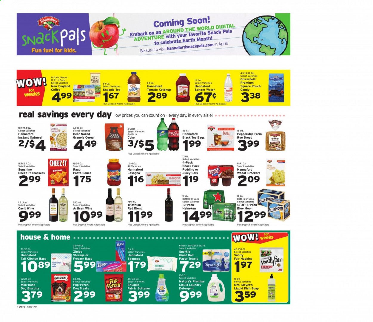 Hannaford (VT) Weekly Ad Flyer March 21 to March 27