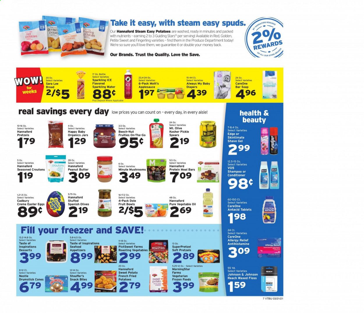 Hannaford (VT) Weekly Ad Flyer March 21 to March 27