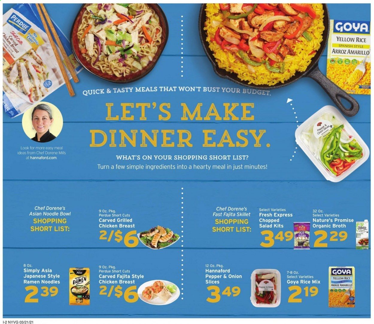 Hannaford (NY) Weekly Ad Flyer March 21 to March 27