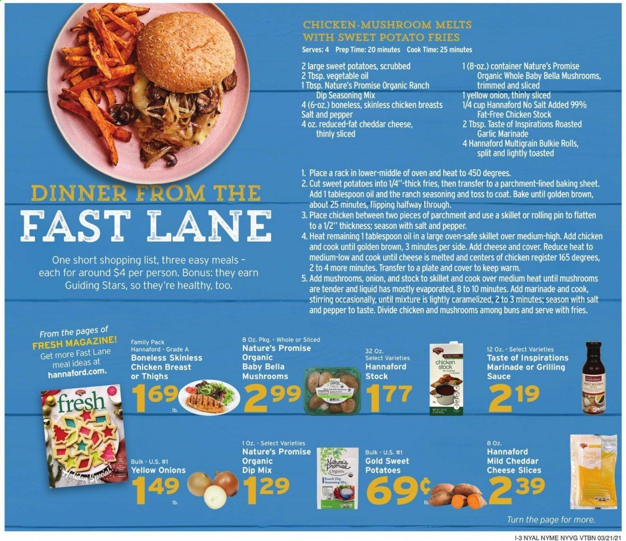 Hannaford (NY) Weekly Ad Flyer March 21 to March 27