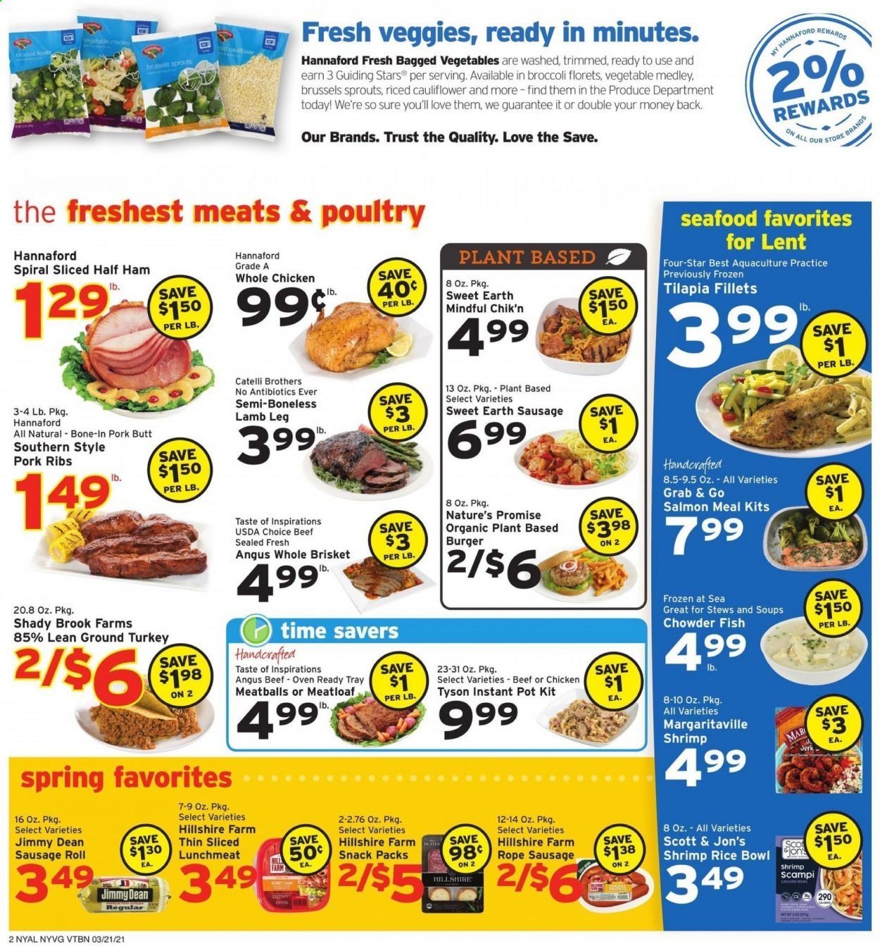 Hannaford (NY) Weekly Ad Flyer March 21 to March 27