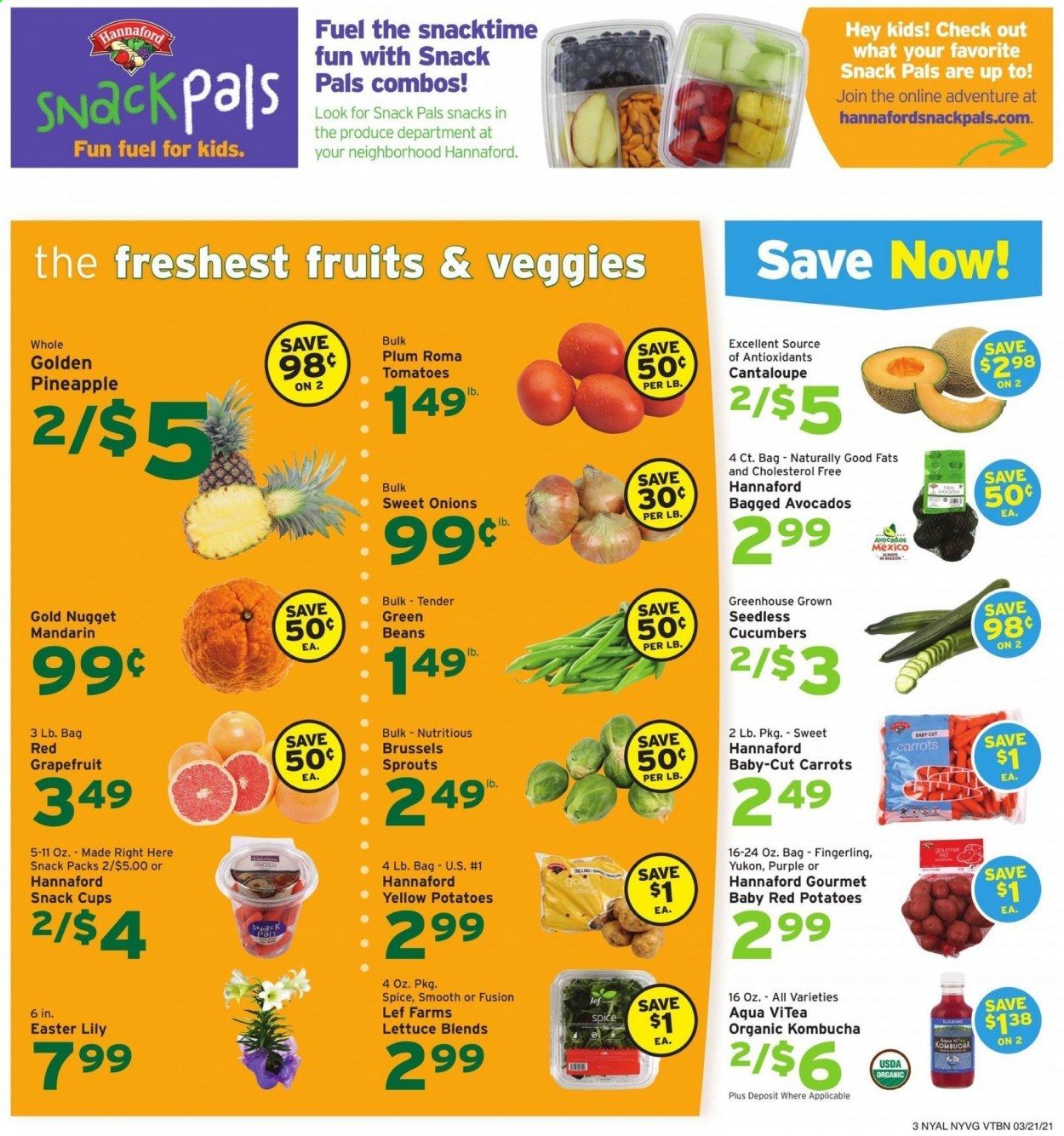 Hannaford (NY) Weekly Ad Flyer March 21 to March 27