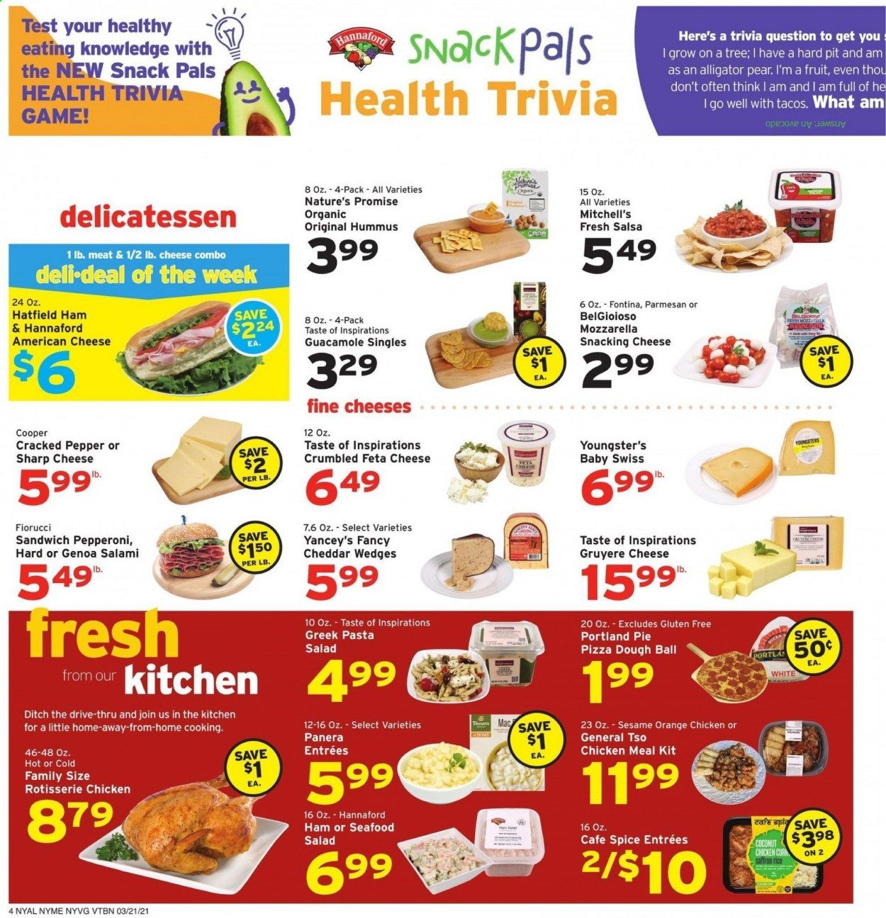 Hannaford (NY) Weekly Ad Flyer March 21 to March 27