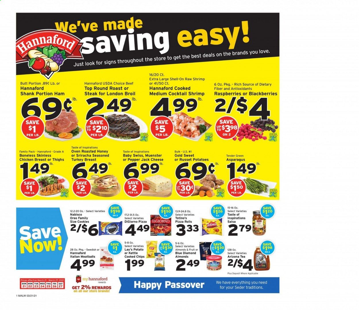 Hannaford (MA) Weekly Ad Flyer March 21 to March 27