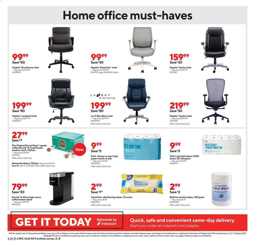 Staples Weekly Ad Flyer March 21 to March 27