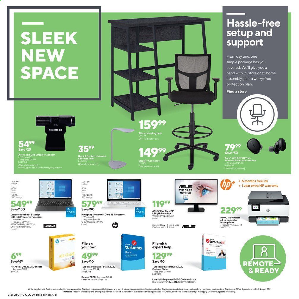 Staples Weekly Ad Flyer March 21 to March 27