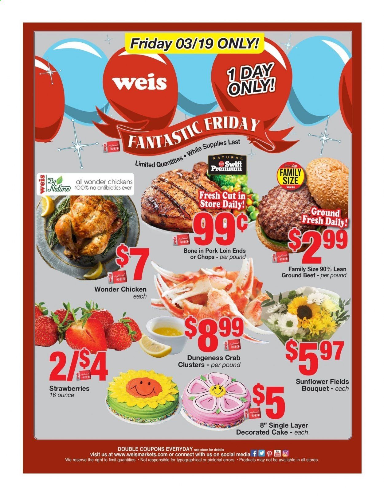 Weis Weekly Ad Flyer March 19 to March 19