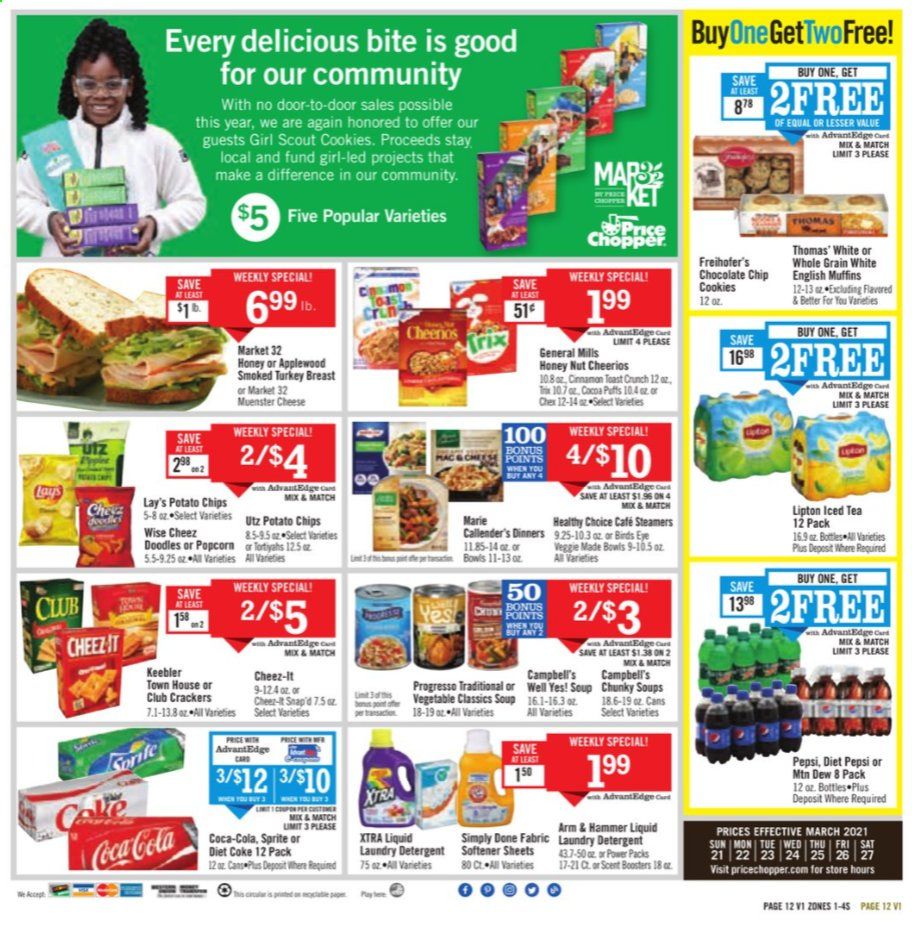 Price Chopper (CT, MA, NH, NY, PA, VT) Weekly Ad Flyer March 21 to March 27