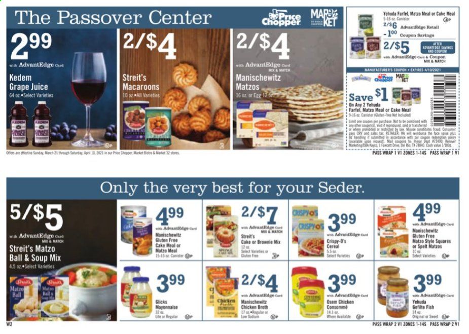 Price Chopper (CT, MA, NH, NY, PA, VT) Weekly Ad Flyer March 21 to March 27