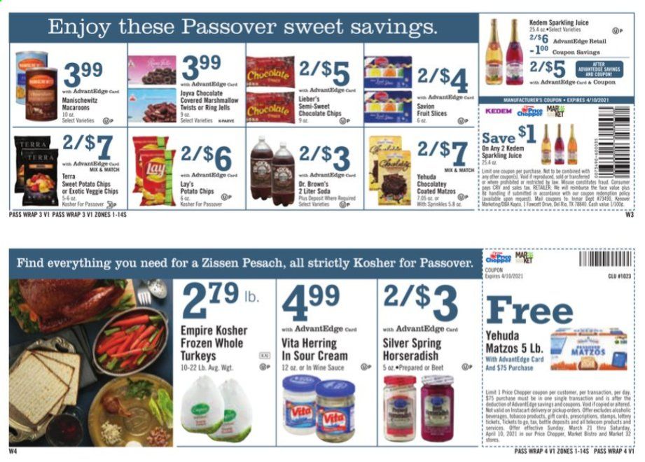 Price Chopper (CT, MA, NH, NY, PA, VT) Weekly Ad Flyer March 21 to March 27