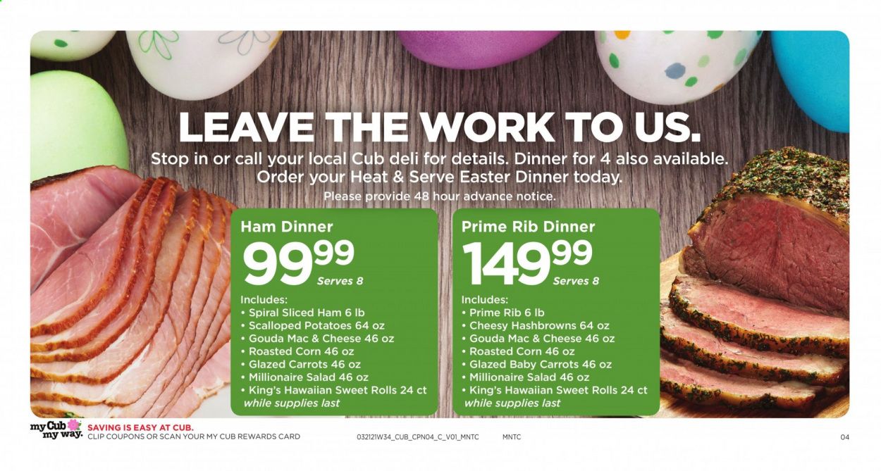 Cub Foods Weekly Ad Flyer March 21 to April 3
