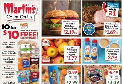 Martin’s Weekly Ad Flyer March 21 to March 27