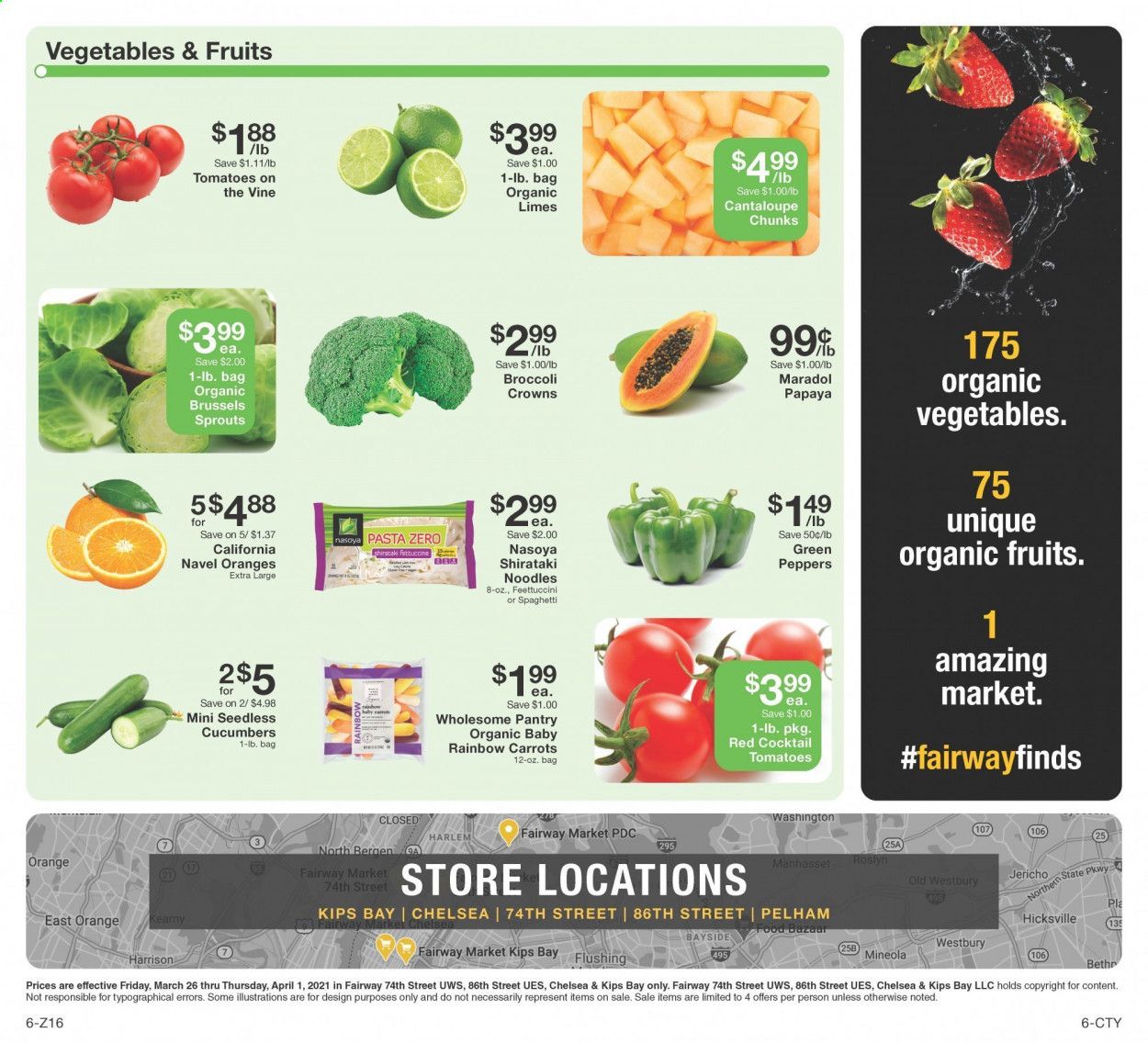 Fairway Market (CT, NJ, NY) Weekly Ad Flyer March 26 to April 1