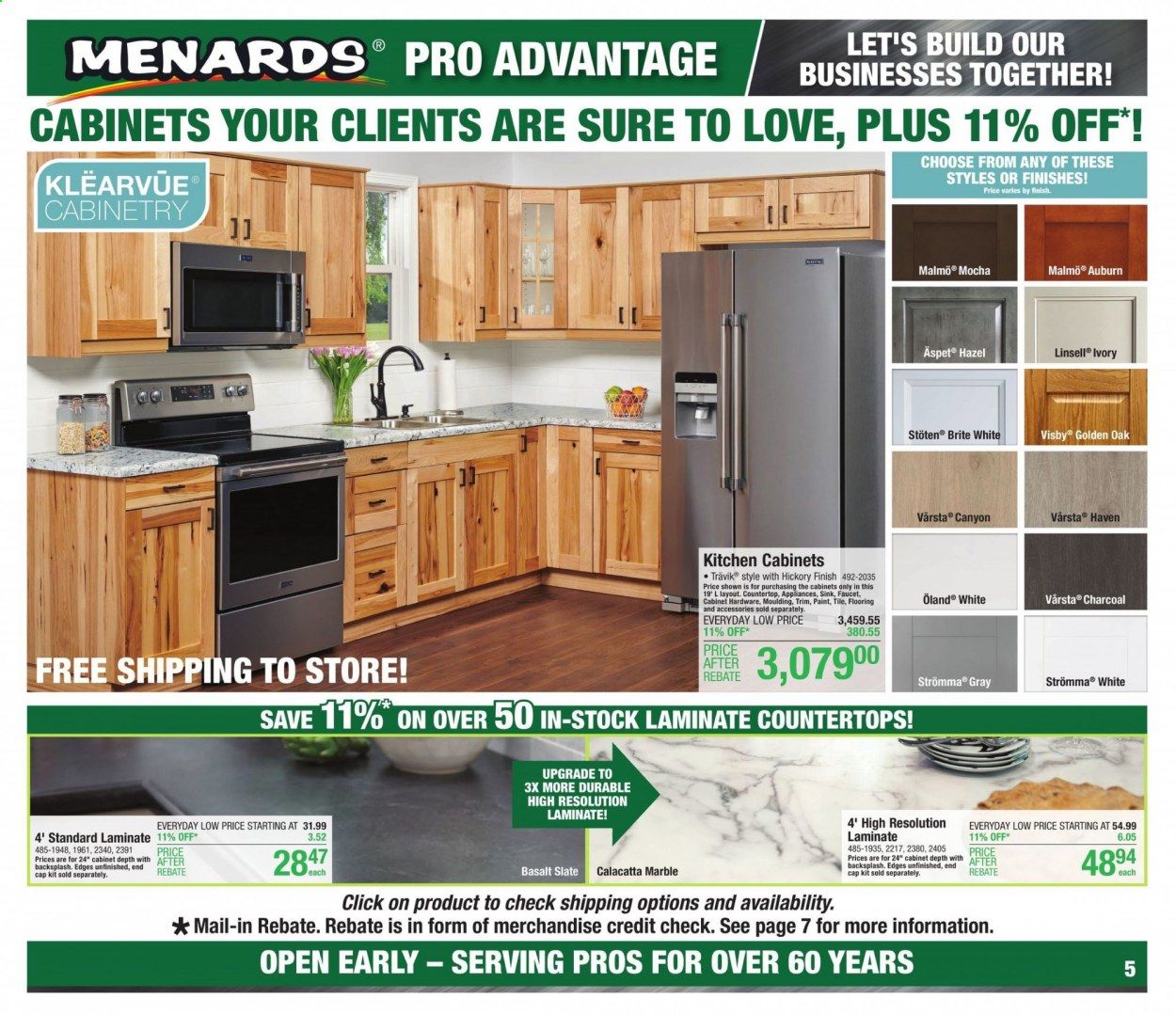 Menards Weekly Ad Flyer March 18 to March 27