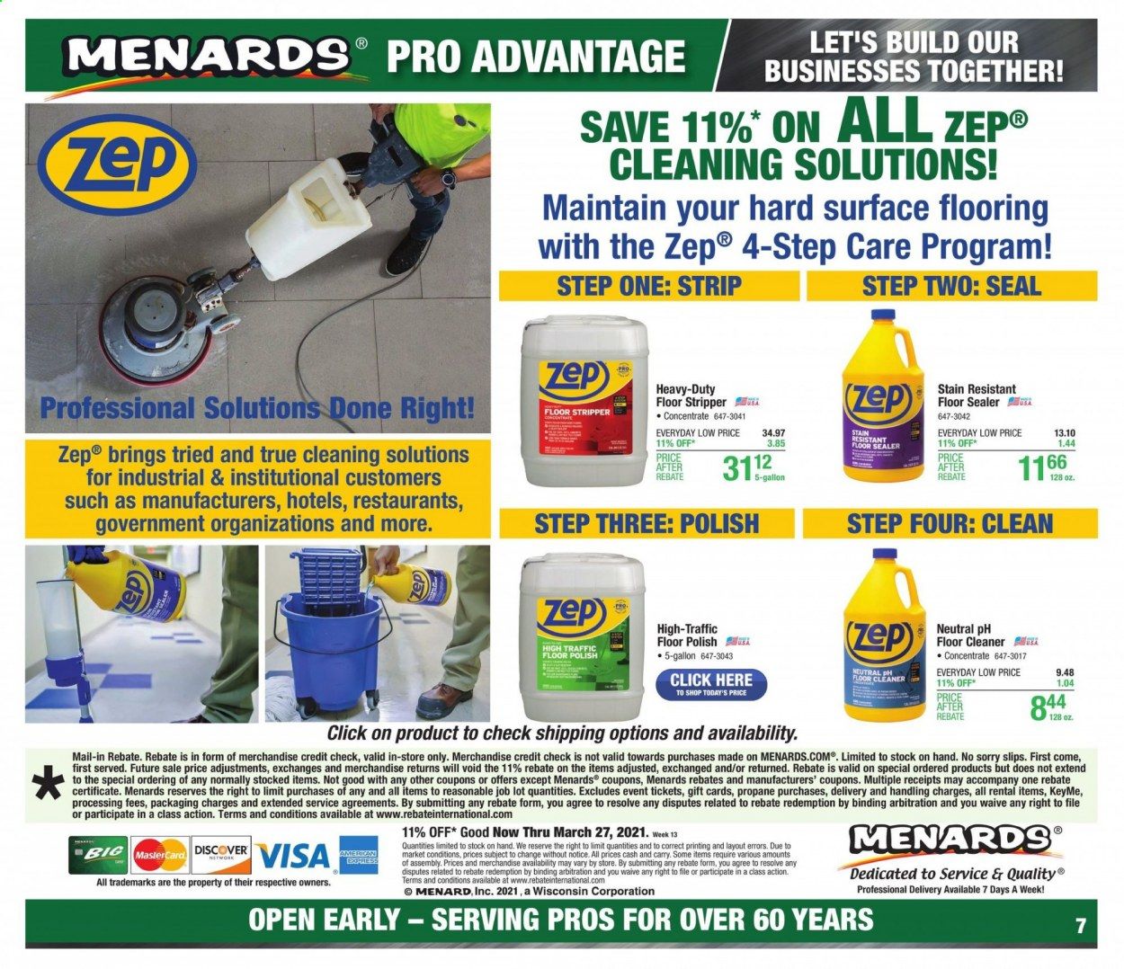 Menards Weekly Ad Flyer March 18 to March 27