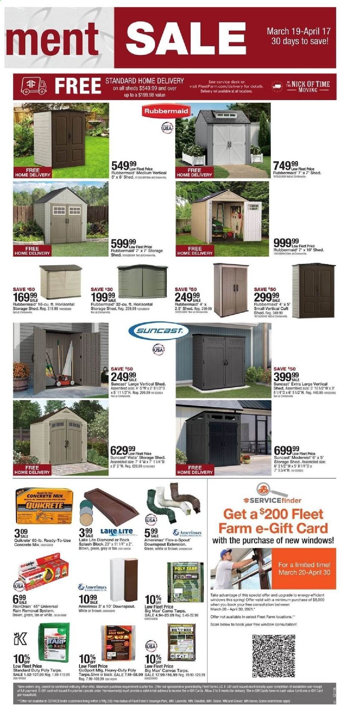 Fleet Farm Weekly Ad Flyer March 19 to April 17