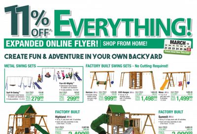 Menards Weekly Ad Flyer March 18 to March 27