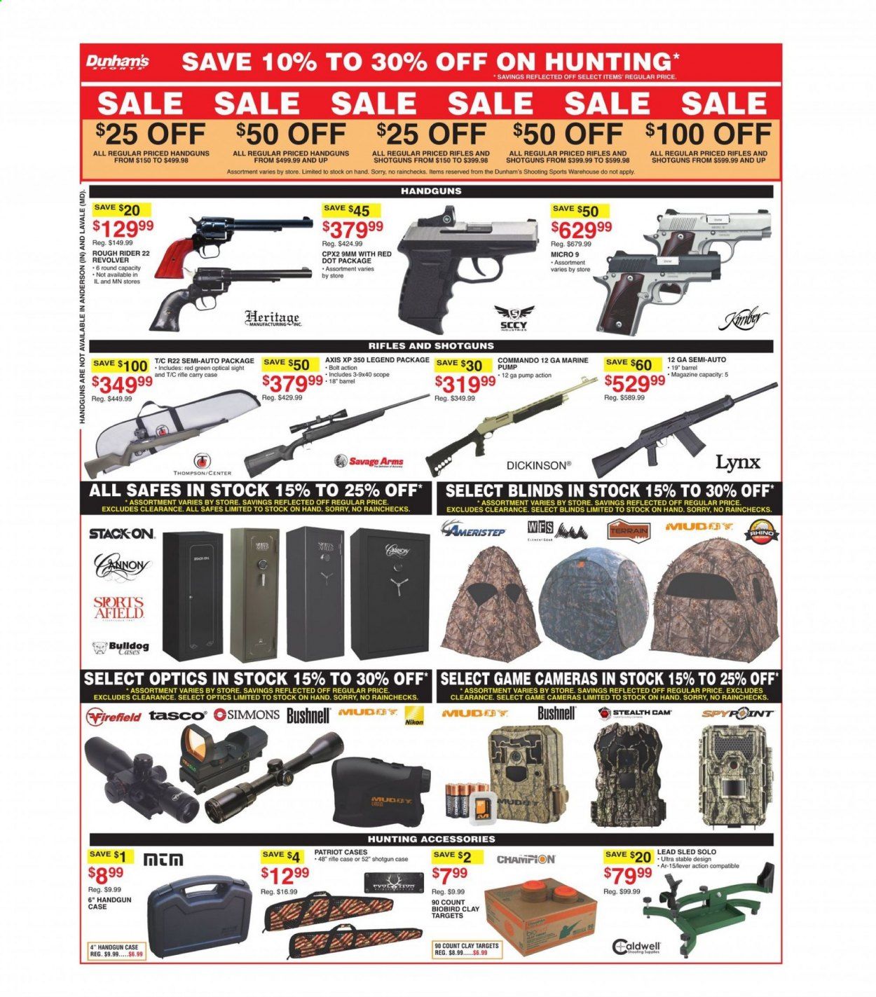 Dunham's Sports Weekly Ad Flyer March 20 to March 25