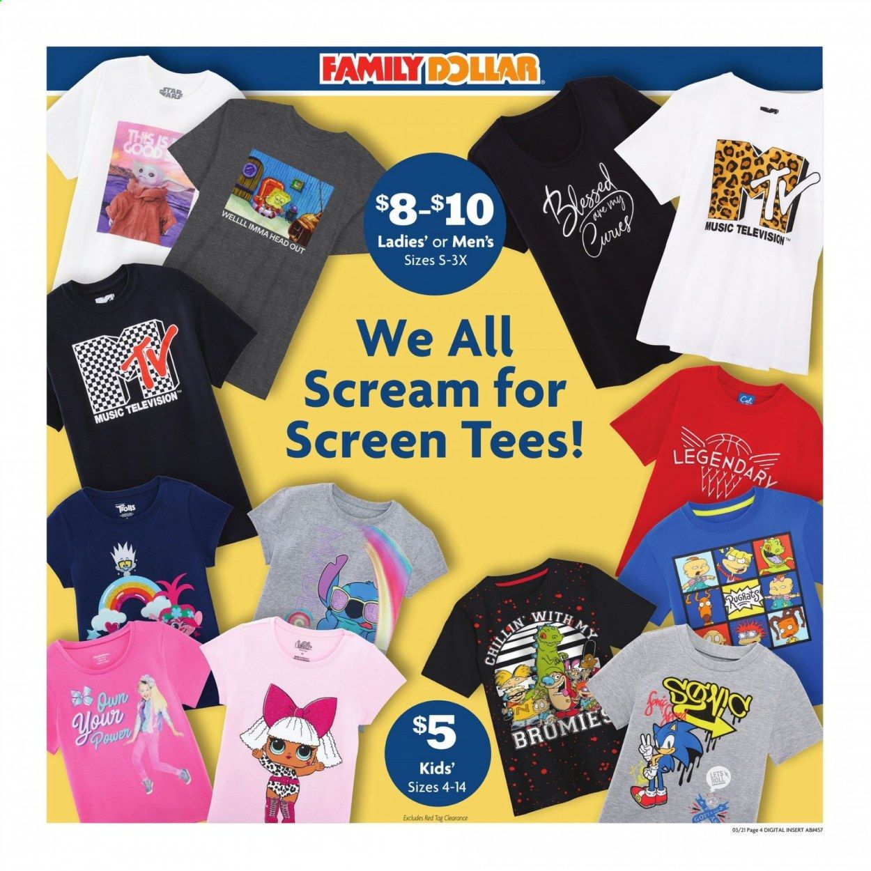 Family Dollar Weekly Ad Flyer March 21 to March 27