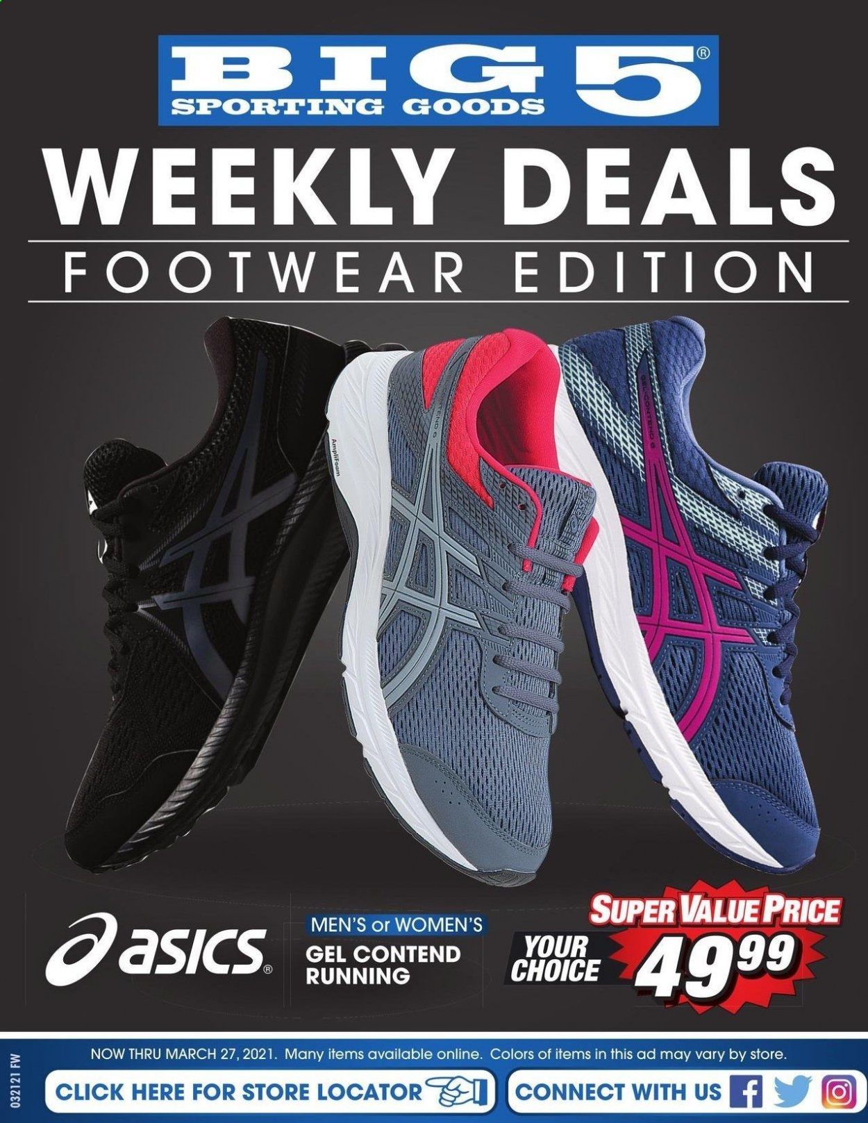 Big 5 Weekly Ad Flyer March 21 to March 27
