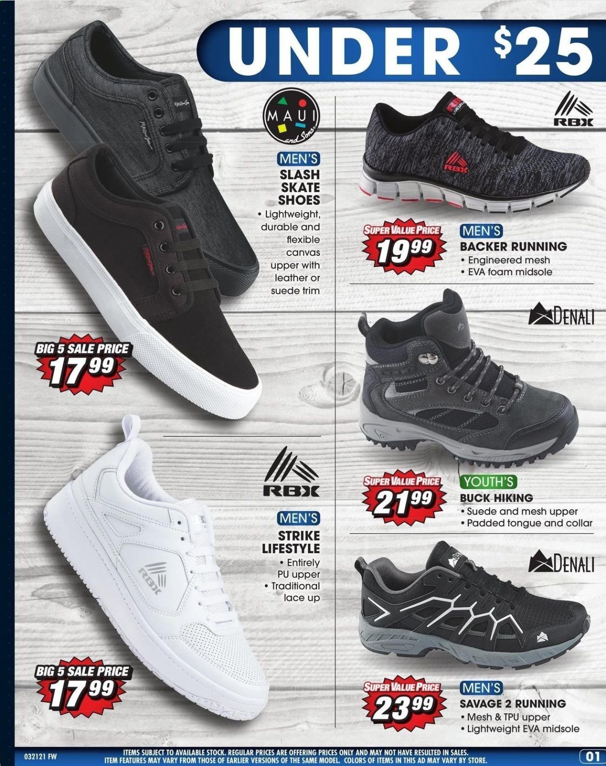 Big 5 Weekly Ad Flyer March 21 to March 27