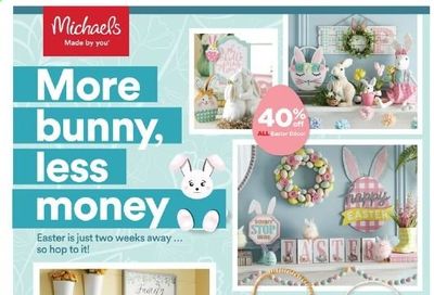 Michaels Weekly Ad Flyer March 21 to March 27
