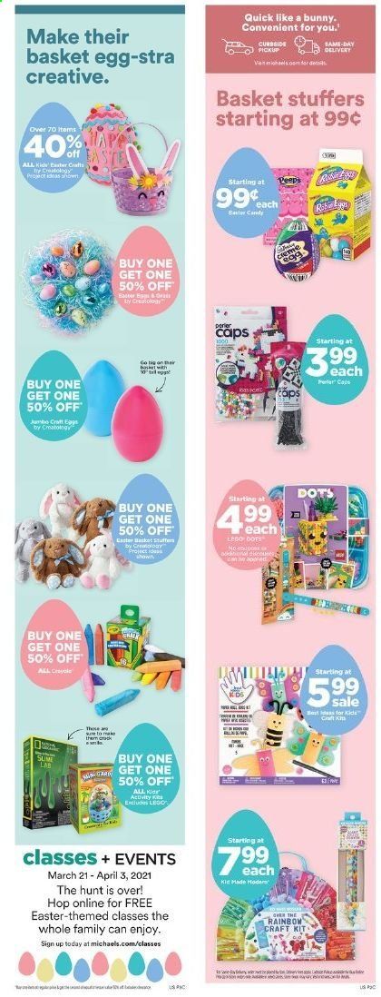 Michaels Weekly Ad Flyer March 21 to March 27