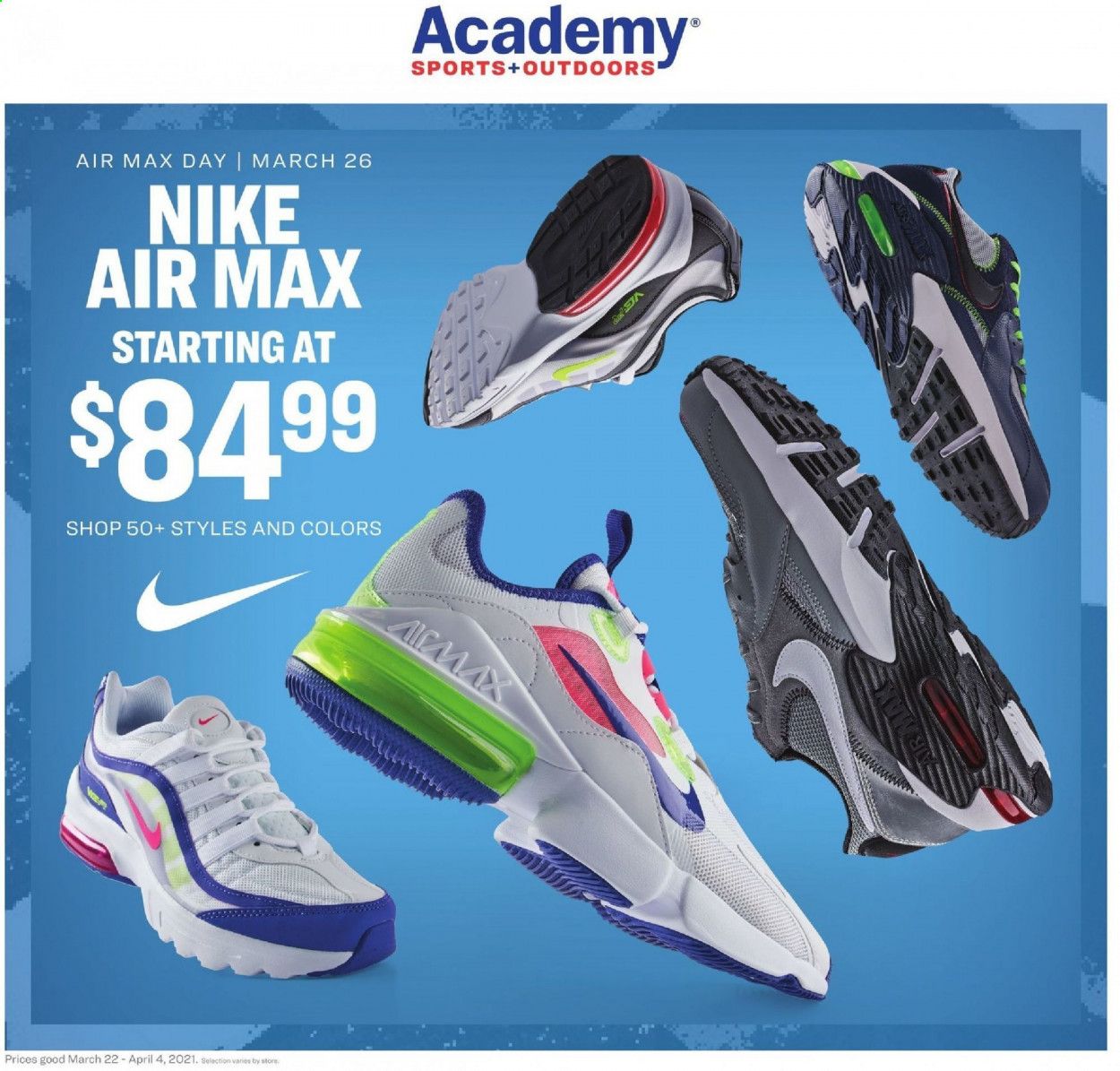 Academy Sports Weekly Ad Flyer March 22 to April 4
