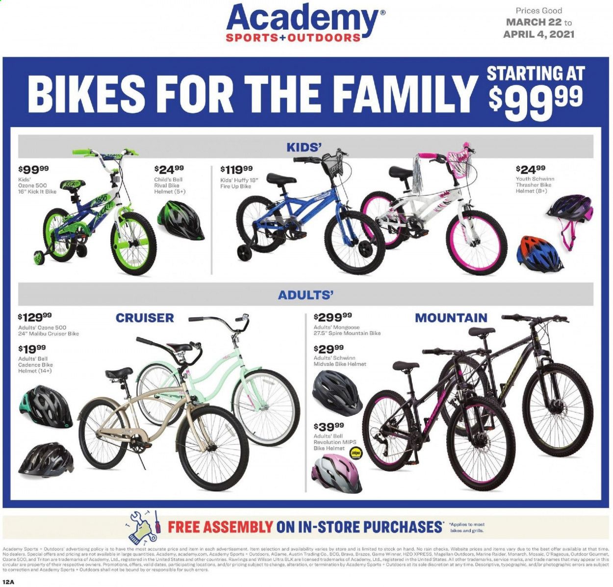 Academy Sports Weekly Ad Flyer March 22 to April 4