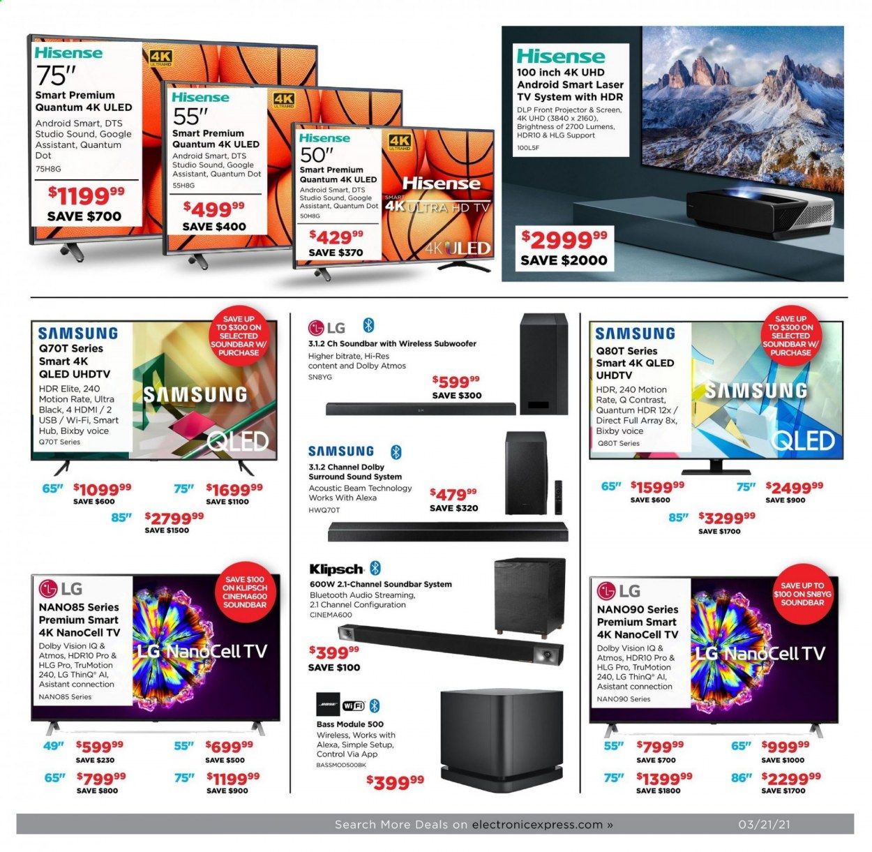 Electronic Express Weekly Ad Flyer March 21 to March 27