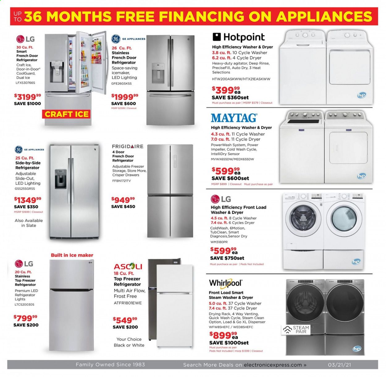 Electronic Express Weekly Ad Flyer March 21 to March 27