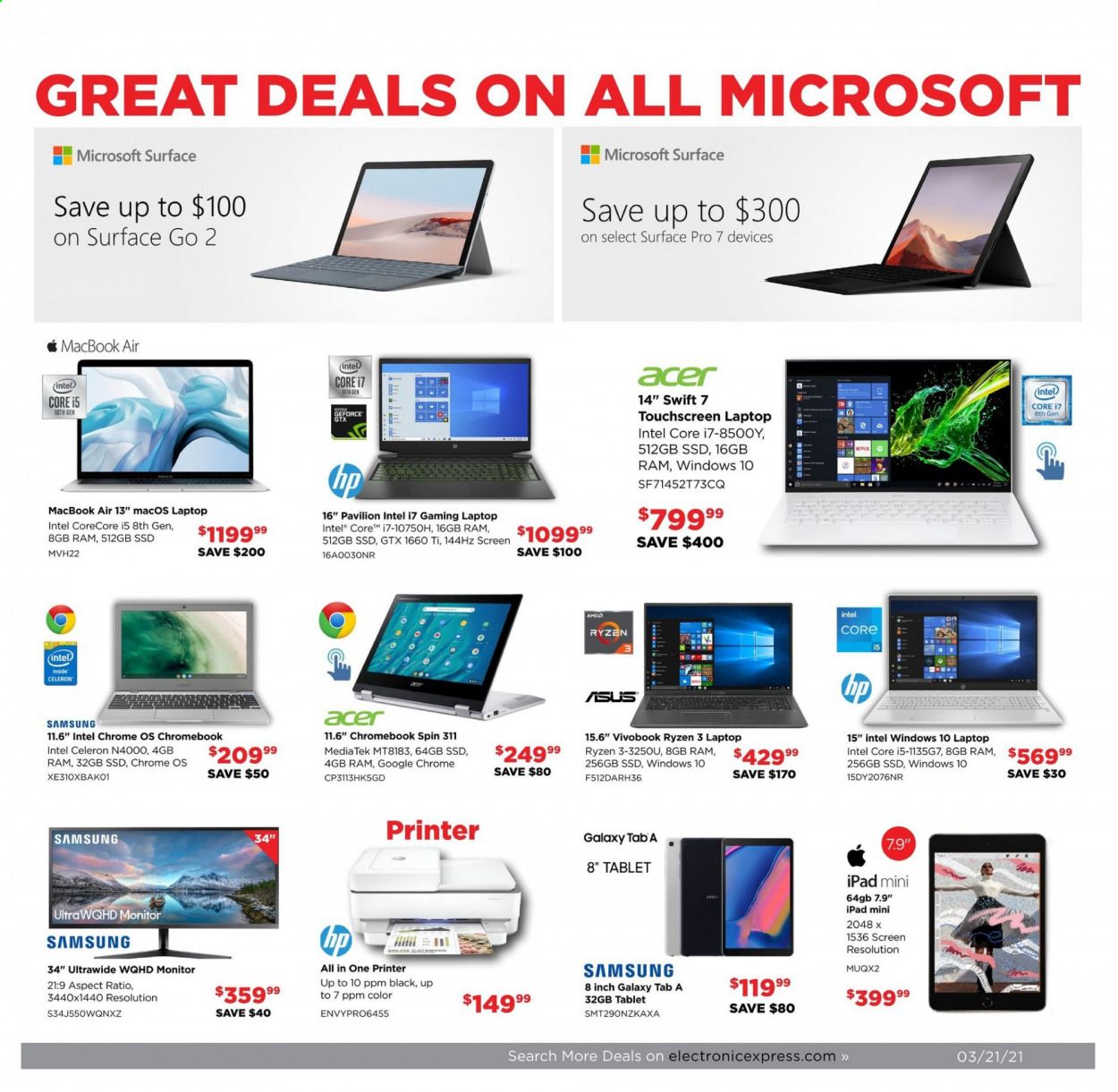 Electronic Express Weekly Ad Flyer March 21 to March 27