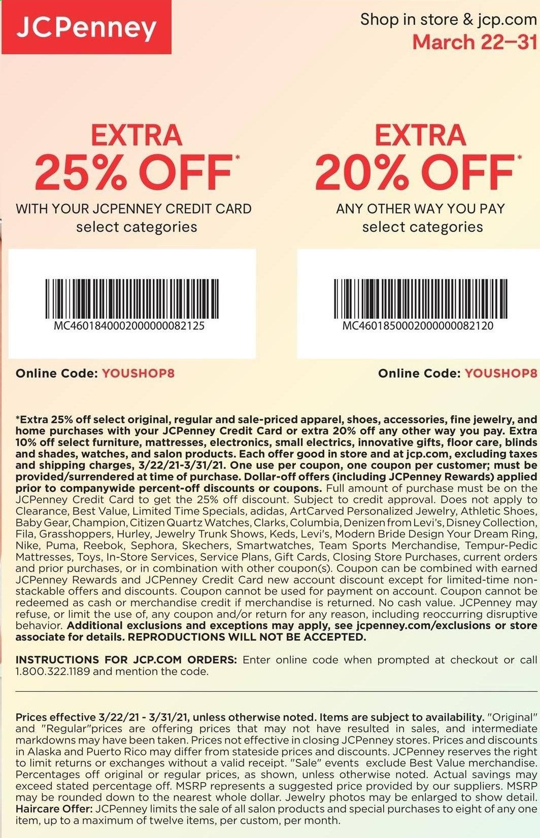 JCPenney Weekly Ad Flyer March 22 to March 31