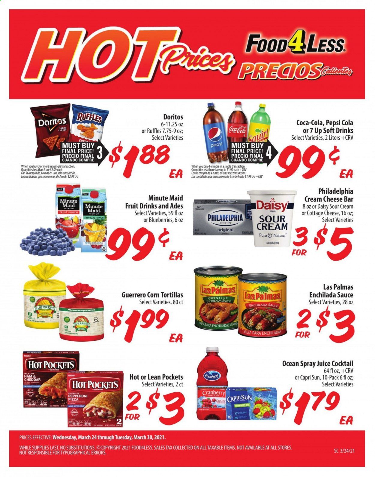 Food 4 Less (CA) Weekly Ad Flyer March 24 to March 30